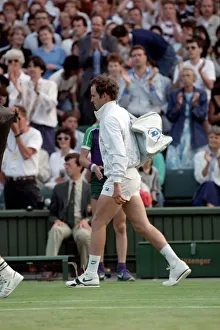 Images Dated 23rd June 1988: Wimbledon. John McEnroe. June 1988 88-3372-134