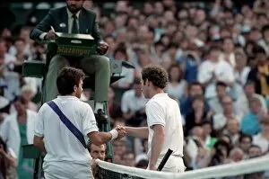 Images Dated 23rd June 1988: Wimbledon. John McEnroe. June 1988 88-3372-136