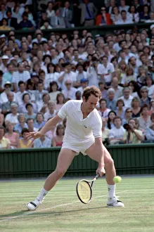 Images Dated 23rd June 1988: Wimbledon. John McEnroe. June 1988 88-3372-147