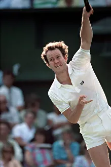 Images Dated 23rd June 1988: Wimbledon. John McEnroe. June 1988 88-3372-165