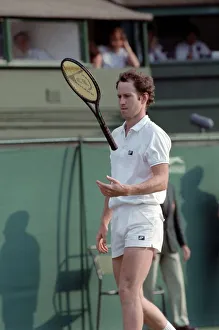 Images Dated 23rd June 1988: Wimbledon. John McEnroe. June 1988 88-3372-187