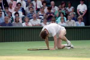 Wimbledon. John McEnroe. June 1988 88-3372-197 Wimbledon. John McEnroe. June 1988 88-3372-197
