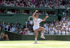 Wimbledon Ladies Final + Royal. Steffi Graf v. Gabriella Sabatini. July 1991 91-4293-093 Wimbledon Ladies Final + Royal. Steffi Graf v. Gabriella Sabatini. July 1991 91-4293-093