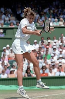 Wimbledon. Steffi Graf. July 1991 91-4353-004