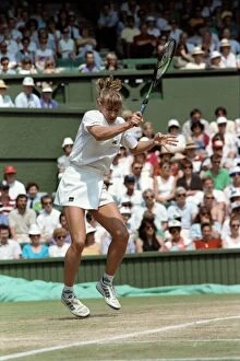 Wimbledon. Steffi Graf. July 1991 91-4353-057