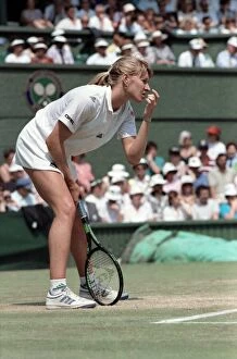 Wimbledon. Steffi Graf. July 1991 91-4353-067