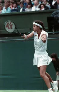 Wimbledon Tennis. Graf v. Fernandez. June 1988 88-3442-015 Wimbledon Tennis. Graf v. Fernandez. June 1988 88-3442-015