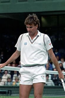 Wimbledon Tennis. Jimmy Connors. July 1989 89-3873-017