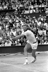 00060 Gallery: Wimbledon Tennis: Mens Finals 1981: John McEnroe v. Bjorn Borg