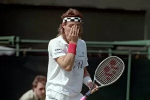 Images Dated 22nd June 1988: Wimbledon Tennis. (Pat Cash). June 1988 88-3341-003
