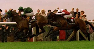 Windsor Castle wins from Three Cheers in the Queen's Vase at Royal Ascot June 1997 Windsor Castle wins from Three Cheers in the Queen's Vase at Royal Ascot June 1997