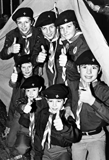 The winning Raven Patrol. Front row l-r Graham Porter, the patrol leader The winning Raven Patrol. Front row l-r Graham Porter, the patrol leader