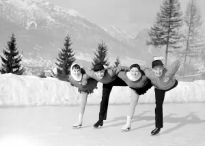 00140 Gallery: Winter Olympic Games, Italy, February 1956, Ice Skating
