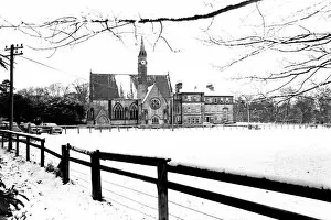 Images Dated 11th March 1982: Winter Weather - Snow Scenes 11 March 1982 - Rural scene in Northumberland