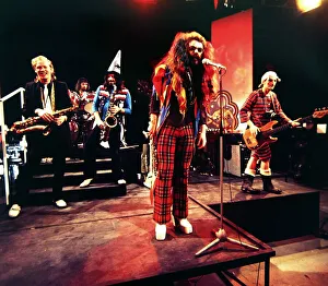 Images Dated 14th June 1974: Wizard - Pop Group seen here during rehearsals for the BBC television programme Top