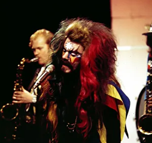 Images Dated 14th June 1974: Wizard - Pop Group seen here during rehearsals for the BBC television programme Top