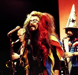 Images Dated 14th June 1974: Wizard - Pop Group seen here during rehearsals for the BBC television programme Top