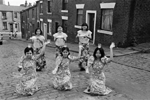 Images Dated 20th July 1972: Women from Manila, who work in a Mill in Rochdale, Lancashire