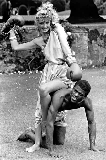 Images Dated 10th July 1985: World-class Coventry boxer Errol Christie, tipped to become middleweight champion