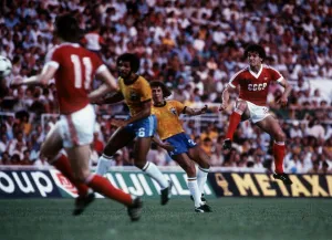 World Cup 1982 Group 6 Brazil 2 Russia 1 Andrei Bal takes World Cup 1982 Group 6 Brazil 2 Russia 1 Andrei Bal takes