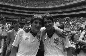 World Cup 1986 England 3 Paraguay 0 Last 16 A toothless Peter Beardsley World Cup 1986 England 3 Paraguay 0 Last 16 A toothless Peter Beardsley