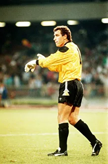Images Dated 1st July 1990: World Cup 1990 Quarter Final England 3 Cameroon 2 at Naples
