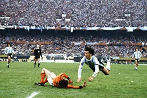 World Cup Final at the Estadio Monumental in Buenos Aires, Argentina World Cup Final at the Estadio Monumental in Buenos Aires, Argentina