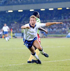 Images Dated 1st July 1990: World Cup Finals Quarter Final Match 1990 San Paolo Stadium in Naples Italy