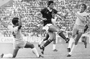World Cup Football 1982 Scotland 1 Brazil 4 in Seville Dave Narey