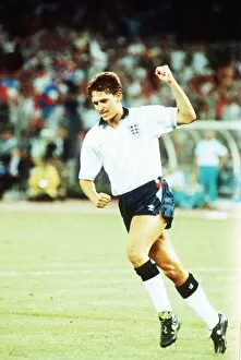 Images Dated 4th July 1990: World Cup Semi Final in Turin, Italy July 1990 England 1 v West Germany 1