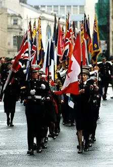 Images Dated 7th May 1995: World War Two - Second World War - 50th Anniversary VE Day Celebrations - The veterans