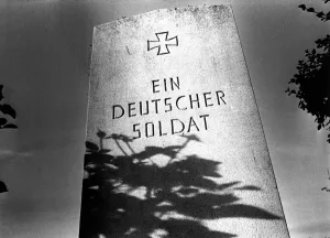 World War Two - Second World War - The North East war grave in Castletown of a German World War Two - Second World War - The North East war grave in Castletown of a German