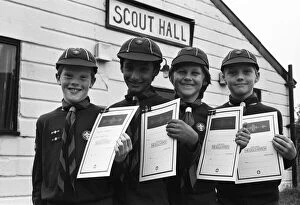 Worth their weight in gold...Crosland moor cubs from left Warwick Litherland