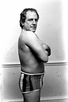 Wrestler Jackie Pallo, who will be appearing at Newcastle City Hall March 1972