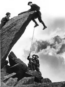 WW2 Home Guard in training in North Wales 1942 WW2 Home Guard in training in North Wales 1942