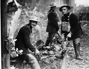WW2 Remains of crashed German bomber 1940 found in Merton Park Surrey after an WW2 Remains of crashed German bomber 1940 found in Merton Park Surrey after an