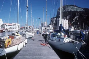 Images Dated 25th June 1976: Yacht Harbour Sheppards Marina Gibraltar