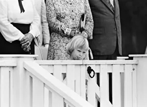 Images Dated 17th June 1984: Three year old Zara Phillips, daughter of Princess Anne and Captain Mark Phillips
