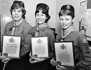 00573 Gallery: Years of hard work finally paid off for three Yarm guides when they were awarded their