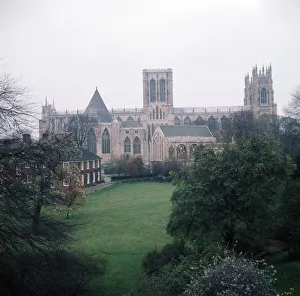 York Minster in York, North Yorkshire. April 1974 York Minster in York, North Yorkshire. April 1974