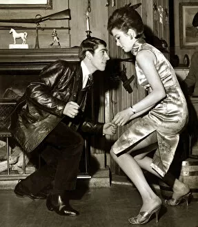 Images Dated 13th April 2004: A young couple dancing the twist in their living room May 1963