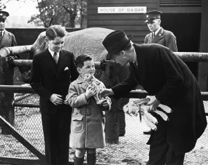 00489 Gallery: Young Robert (left) and Edward Kennedy, sons of the American Ambasador to Britain Joseph