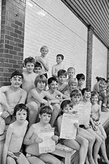 00714 Gallery: These young swimmers form the 10th Holme Valley (New Mill) scouts raised £