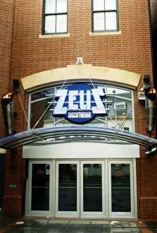 Images Dated 24th February 1996: Zeus Discotheque in Cardiff City Centre, Wales, 24th February 1996