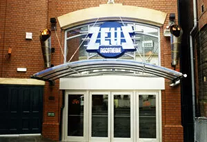 Images Dated 24th February 1996: Zeus Discotheque in Cardiff City Centre, Wales, 24th February 1996