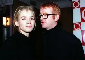 Zoe Ball and Chris Evans at Q Music Awards November 1997 The rival DJs pose together for Zoe Ball and Chris Evans at Q Music Awards November 1997 The rival DJs pose together for