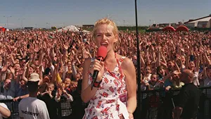 Zoe Ball Radio One roadshow Aberdeen July 1999 Zoe Ball Radio One roadshow Aberdeen July 1999