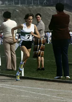 Images Dated 7th June 1984: Zola Budd South African athlete June 1984