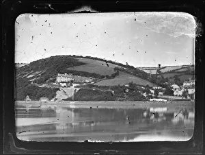 Commonwood Manor, East looe, from the Millpool Commonwood Manor, East looe, from the Millpool