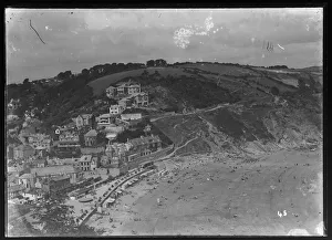 East Looe Beach & Seafront with bandstand East Looe Beach & Seafront with bandstand